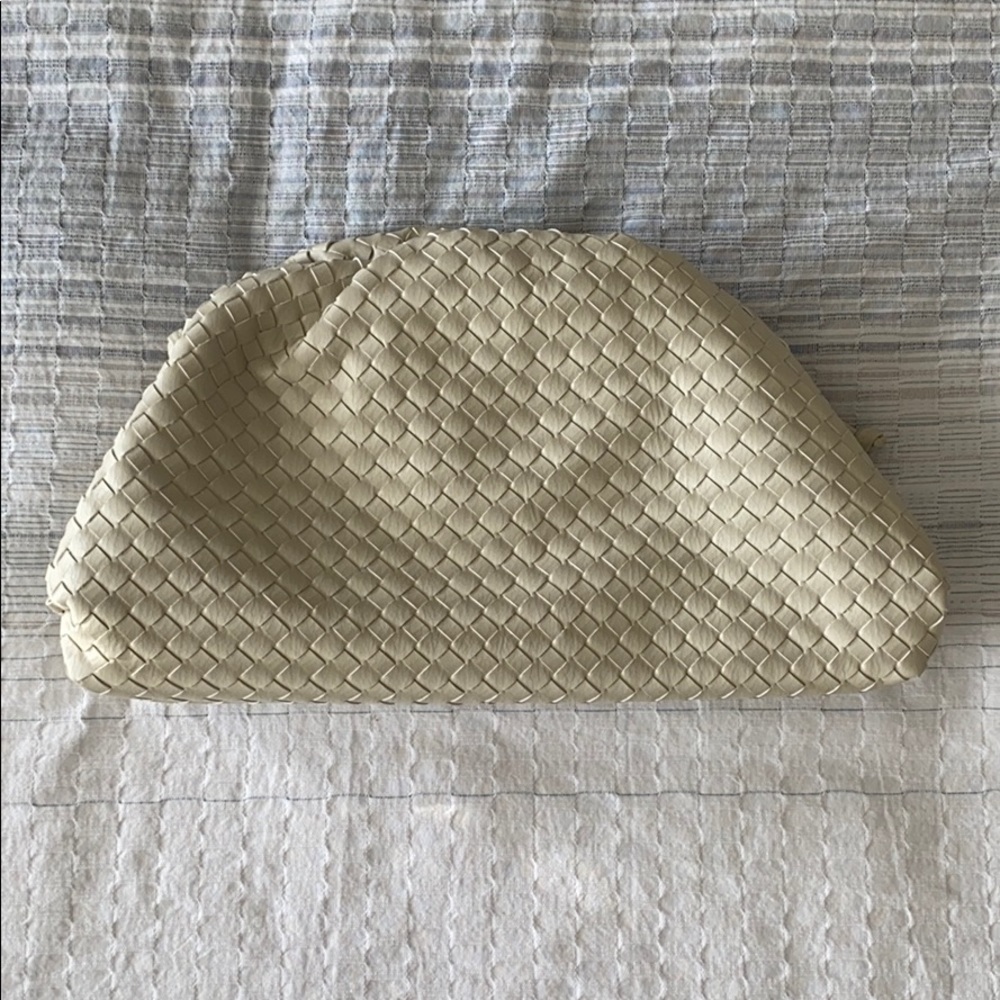 Woven Dumpling Bag